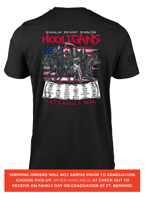 1-50 Alpha, 4th Platoon - HOOLIGANS - 08.15.25 GRAD