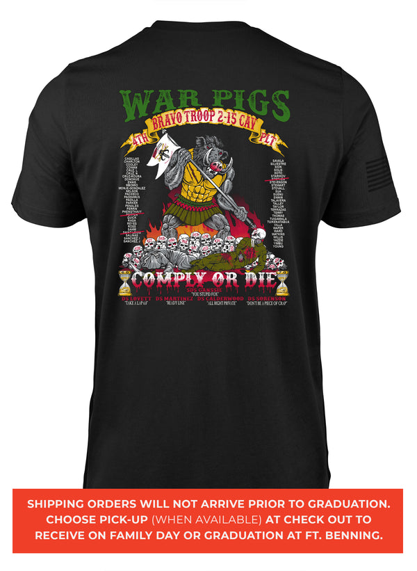 2-15 Bravo, 4th Platoon – WAR PIGS - 08.14.25 GRAD