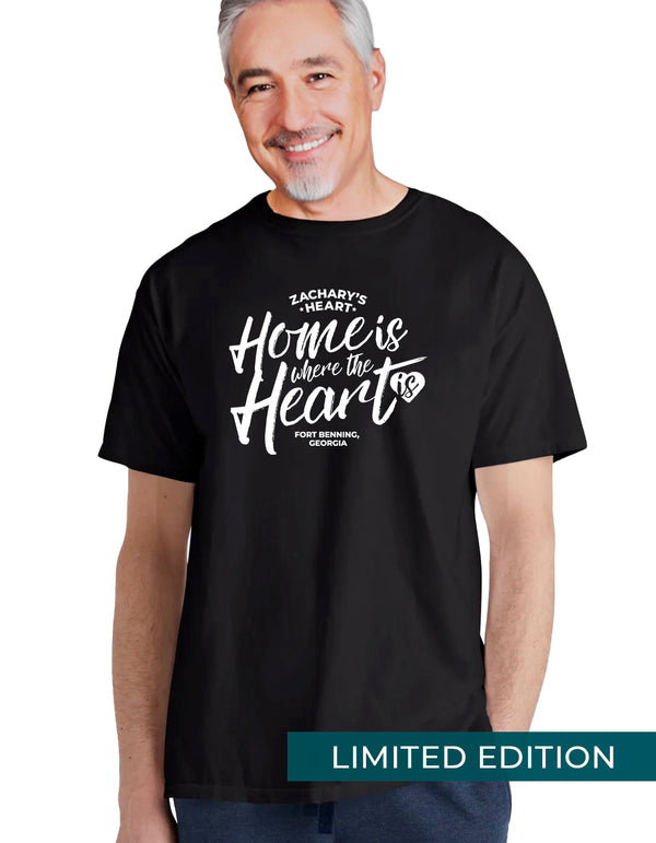Home Is Where The Heart Is : White Print