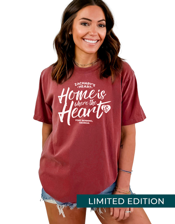 Home Is Where The Heart Is : White Print