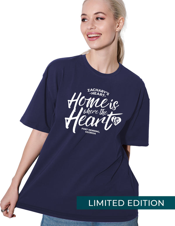 Home Is Where The Heart Is : White Print