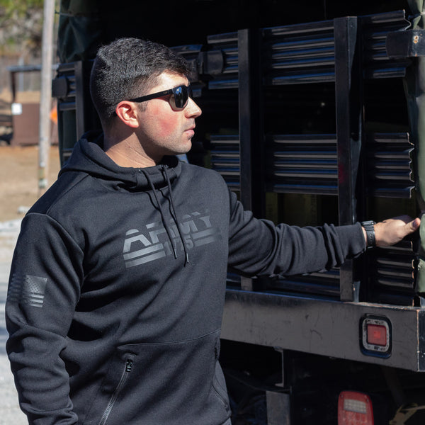 Army Polar Fleece Hoodie