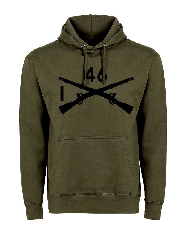 1-46 Battalion Hoodie