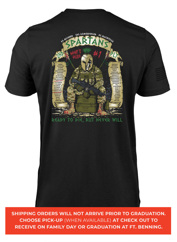 1-50 Charlie, 2nd Platoon – SPARTANS - 08.14.26 GRAD