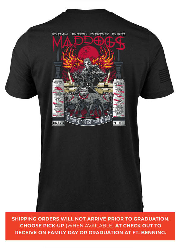 1-81 Bravo, 1st Platoon – MAD DOGS - 10.29.26 GRAD