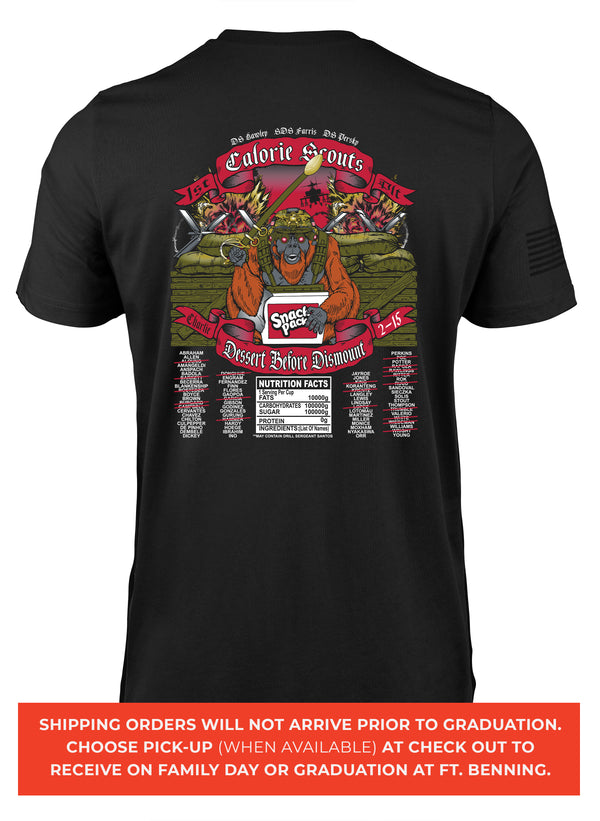 2-15 Charlie, 1st Platoon – CALORIE SCOUTS - 11.27.25 GRAD