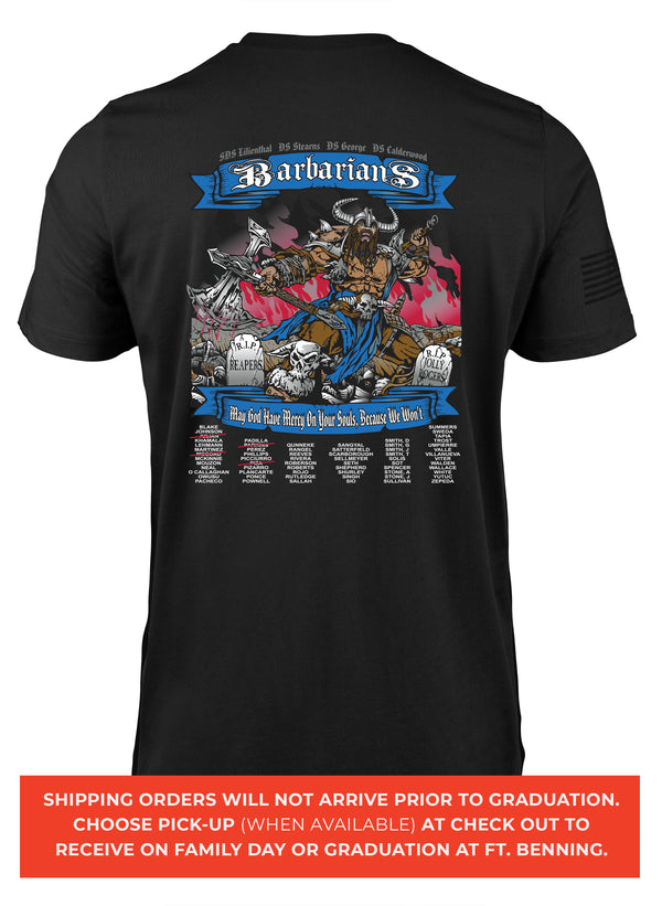 2-15 Echo, 3rd Platoon – BARBARIANS - 11.19.25 GRAD