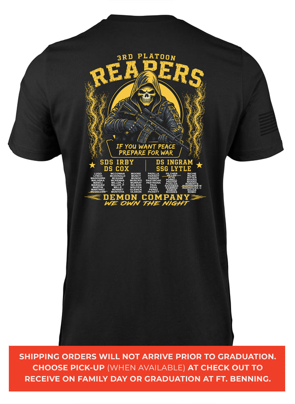 3-47 Delta, 3rd Platoon - REAPERS - 08.27.26 GRAD