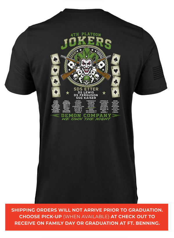 3-47 Delta, 4th Platoon - JOKERS - 08.27.26 GRAD
