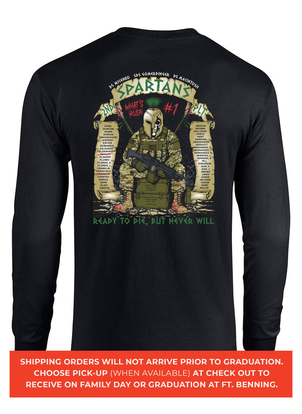 1-50 Charlie, 2nd Platoon – SPARTANS - 08.14.26 GRAD