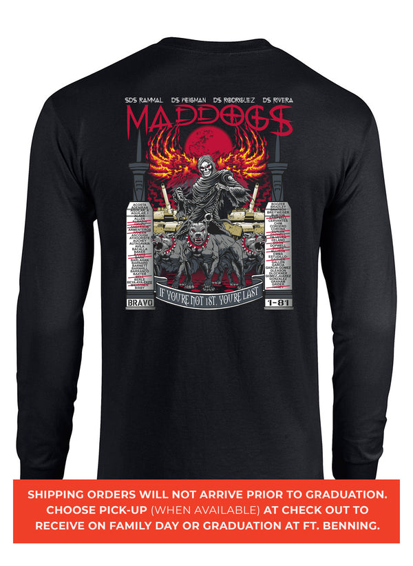 1-81 Bravo, 1st Platoon – MAD DOGS - 10.29.26 GRAD