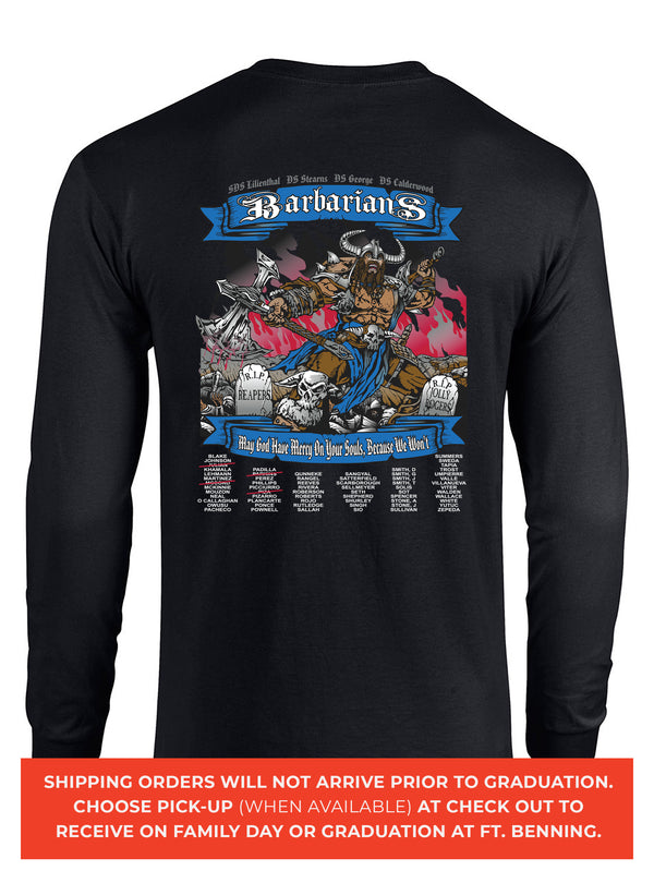 2-15 Echo, 3rd Platoon – BARBARIANS - 11.19.25 GRAD