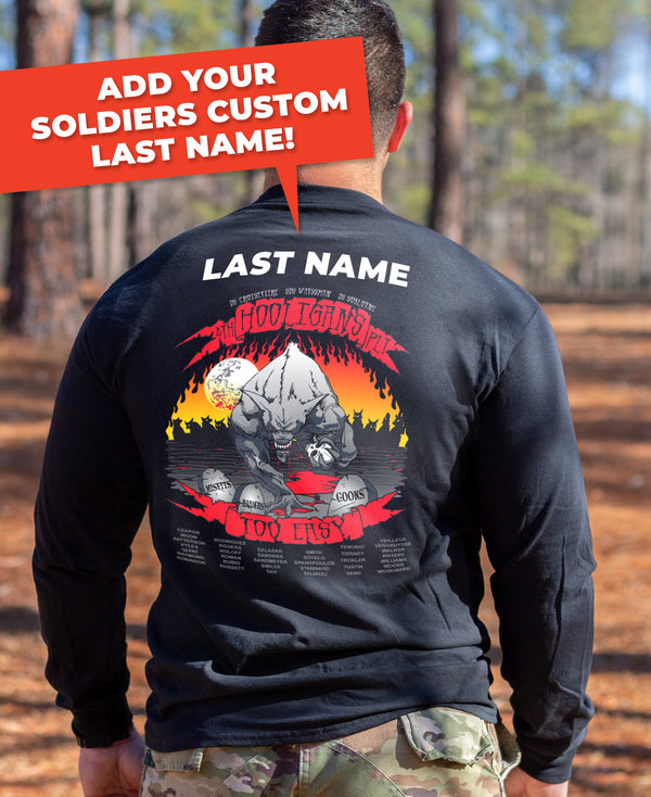 1-50 Alpha, 4th Platoon - HOOLIGANS - 02.20.26 GRAD