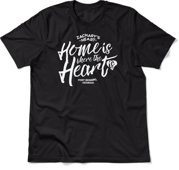 Home Is Where The Heart Is : White Print