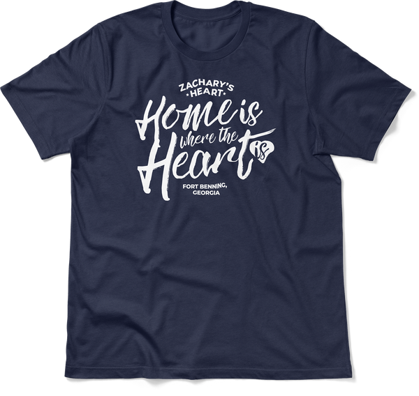 Home Is Where The Heart Is : White Print