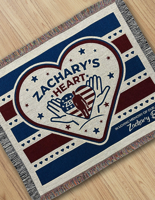 ZH - Jacquard Woven Blanket