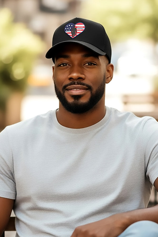 Zachary's Heart Ventilated Cap - Rubber Patch